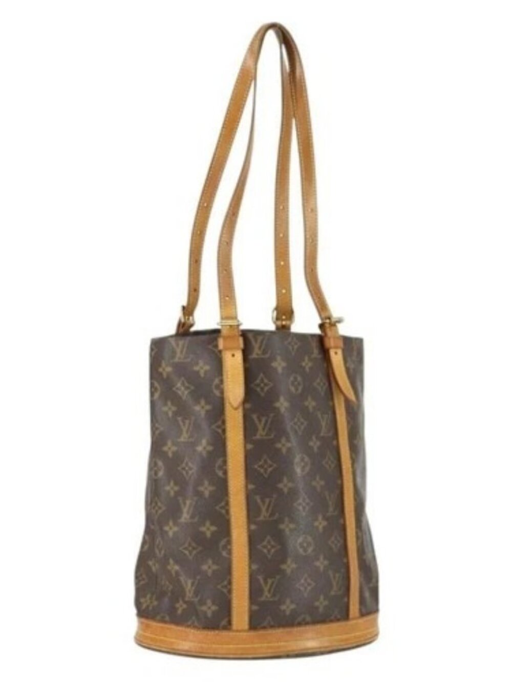 LOUIS VUITTON Monogram Bucket GM Shoulder Bag M42236 LV Auth 169884